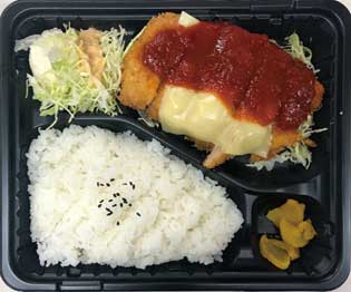 チーズとんかつ弁当